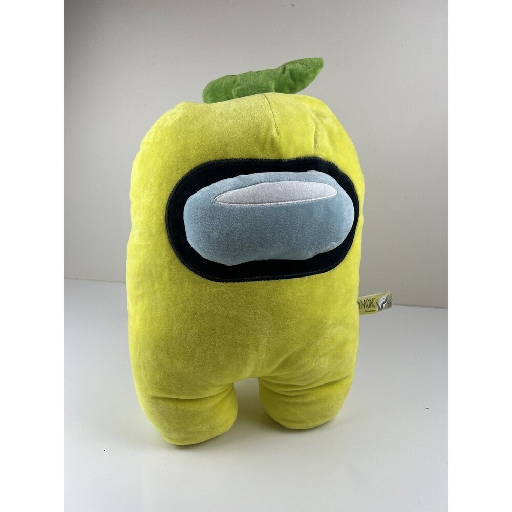 Toikido Among Us Yellow Plant Leaf Crewmate Large 14" Official Plush Stuffed Toy